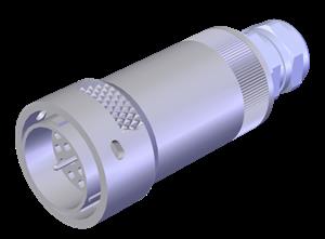 Euchner 23POL/METALLAUSFUEHRUNG-074393 Plug connector, 23-pin