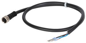Euchner C-M08F04-04X025PV02,0-ES-088812 Connecting cable with plug connector M8, 4-pin, 2 m
