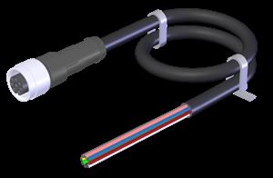 Euchner C-M12F08-08X025PU05,0-MA-115112 Connecting cable with plug connector M12, 8-pin, 5 m Turkiye