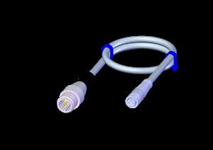 Euchner C-M12M03-03X034PU01,0-M08F03-111600 Connecting cable with plug connectors M12, 3-pin, and M8, 3-pin, at both ends, 1 m Turkiye