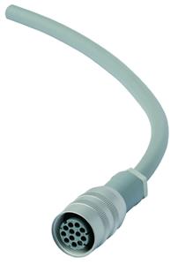 Euchner C-M26F12-12X1,00PU05,0-MA-077629 Connecting cable with plug connector SR11, 5 m