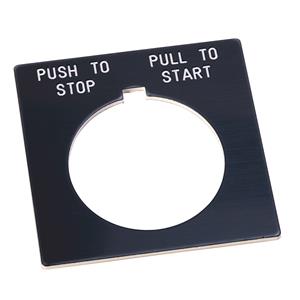 Allen Bradley 800H-W198 30mm 800H PULL-TO-START Grey Leg Plate