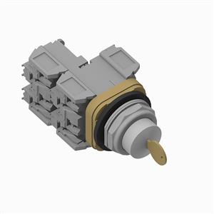 Allen Bradley 800TC-E15H 30 mm Cyl Lock Push-Button 800T PB
