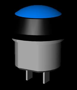 Euchner DRUCKTASTER BLAU 1S Pushbutton, not illuminated Turkiye