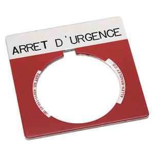 Allen Bradley 800T-X504F Legend Plate