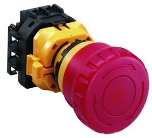 Euchner ES-XW1E-BV404MFR Emergency stop ES-XW, built-in devices, 22 mm