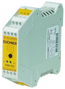 Euchner ESM-TE301 Contact expansion ESM-TE, 3 safety contacts, 1 auxiliary contact, time-delay, cat 3 Turkiye