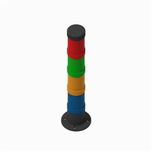 Allen Bradley 854JC-SFB24Y6Y5Y3Y4 Control Tower 40 mm Config Stack Light Turkiye