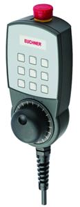 Euchner HBM-112392 Hand-held pendant stations HBM, EMERGENCY STOP device, membrane pushbuttons, handwheel Turkiye