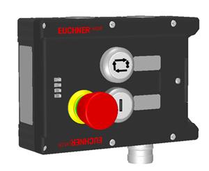 Euchner MGB-L0-ARA-AC4A1-S1-R-117083 Locking module MGB-L0-ARA (guard locking by spring force) with 2 pushbuttons, emergency stop, RC18 Turkiye