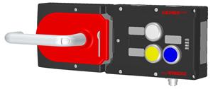Euchner MGB-L0H-APA-L-110551 Interlocking set MGB-L0H-APA, with 3 pushbuttons, incl label carrier, M12 for enabling switch Turkiye