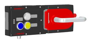 Euchner MGB-L0H-APA-R-110550 Interlocking set MGB-L0H-APA, with 3 pushbuttons, incl label carrier, M12 for enabling switch