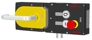 Euchner MGB-L0H-ARA-L-117086 Interlocking set MGB-L0H-ARA, with 2 pushbuttons, emergency stop, incl label carrier, RC18 Turkiye