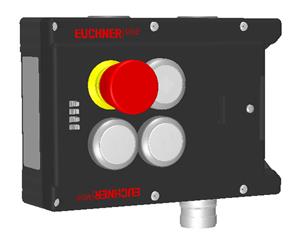 Euchner MGB-L1-APA-AP4A1-S1-R-158117 Locking module MGB-L1-APA (guard locking by spring force) with 3 pushbuttons, emergency stop, RC18 Turkiye