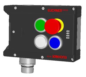 Euchner MGB-L1-ARA-AI2A1-S6-L-119925 Locking module MGB-L1-ARA, (guard locking by spring force) with 3 pushbutton, emergency stop, RC26 Turkiye