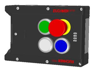 Euchner MGB-L1-ARA-AJ1A1-M-117230 Locking module MGB-L1-ARA, (guard locking by spring force) with 3 pushbuttons, emergency stop