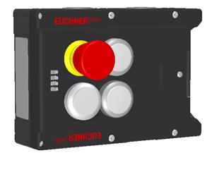 Euchner MGB-L1-ARA-AR1A1-M-R-121392 Locking module MGB-L1-ARA, (guard locking by spring force) with 3 pushbuttons, emergency stop