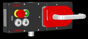 Euchner MGB-L1H-APA-R-110458 Locking set MGB-L1H-APA (guard locking by spring force) with 3 pushbuttons, emergency stop, RC18 Turkiye