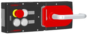 Euchner MGB-L1H-APA-R-137327 Locking set MGB-L1-APA, (guard locking by spring force) with 3 pushbuttons, emergency stop Turkiye