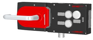 Euchner MGB-L1H-ARA-L-110871 Locking set MGB-L1H-ARA (guard locking by spring force) with 3 pushbuttons, incl label carrier, RC18 Turkiye