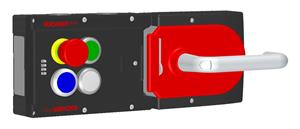 Euchner MGB-L1H-ARA-R-117229 Locking set MGB-L1H-ARA (guard locking by spring force) with 3 pushbuttons, emergency stop Turkiye