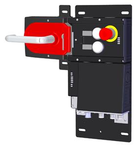 Euchner MGB-L1HB-EIA-L-126638 Locking set MGB-L1-EI (guard locking by spring force) with 2 pushbuttons, emergency stop Turkiye