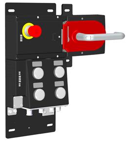 Euchner MGB-L1HB-EIA-R-136386 Locking set MGB-L1-EI (guard locking by spring force) with 4 pushbuttons, emergency stop Turkiye