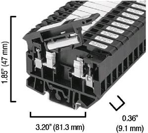 Allen Bradley 1492-H4 Terminal Block
