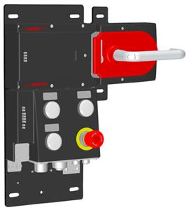 Euchner MGB-L1HB-PNC-R-121866 Locking set MGB-L1-PN (guard locking by spring force) with 4 control elements, 7/8