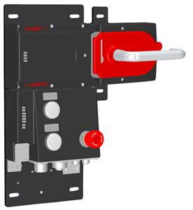 Euchner MGB-L1HEB-PNA-R-158416 Locking set MGB-L1-PN (guard locking by spring force) with 2 control elements, 7/8