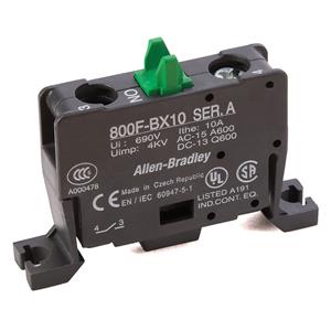 Allen Bradley 800F-BX10 22mm Contact Block 800F PB Turkiye