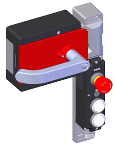 Euchner MGBS-P-L2H-AR-U-L-SH-160523 MGBS set AR, M23, emergency stop, 2 pushbuttons, door hinge on left Turkiye