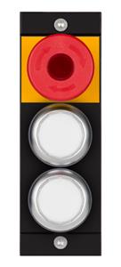 Euchner MSM-1-P-CA-BPP-A1-136687 Submodule MSM-1-P (emergency stop illuminated, 2 illuminated pushbuttons) Turkiye