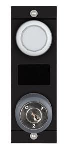 Euchner MSM-1-P-CA-LQU-C4-155860 Submodule MSM-1-P (white cover for indicators, slide-in label, key-operated rotary switch) Turkiye