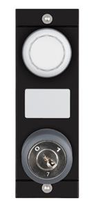 Euchner MSM-1-P-CA-LQV-C6-157721 Submodule MSM-1-P (white cover for indicators, slide-in label, key-operated rotary switch) Turkiye