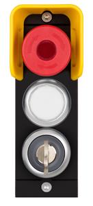 Euchner MSM-1-P-CS-B0L0D1-I1-167100 Submodule MSM-1-P (emergency stop, cover for indicators, key-operated rotary switch) Turkiye