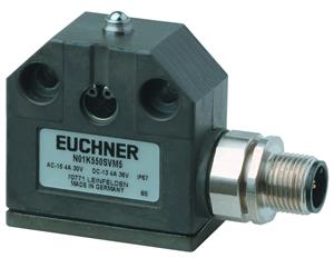 Euchner N01K550SVM5-M Precision single limit switch N01, ball plunger, plug connector M12