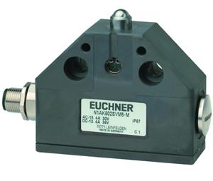 Euchner N1AK502SVM5-M Precision single limit switch N1A, ball plunger, plug connector M12 Turkiye