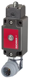 Euchner NZ2WO-511L060C1631 Safety switch NZWO, rounded plunger, plug connector SR6 Turkiye