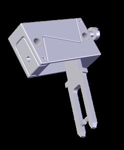 Euchner RADIUSBETAETIGER-P-OUN Hinged actuator, top/bottom, for safety switch NP/GP/TP, increased overtravel Turkiye