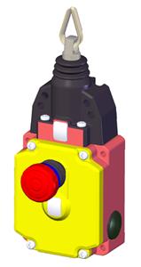 Euchner RPS-M-2131SR300M Rope pull switch with pull-to-reset button for emergency stop device, thimble Turkiye