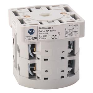 Allen Bradley 194L-E40-3253 40 A 194L Load Switch