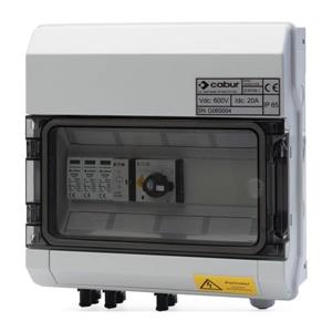 Cabur ISA0201CA06 DC photovoltaic stringboxes with release coil Turkiye