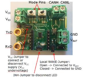 Infineon DEMOBOARD TLE9252VSK Turkiye