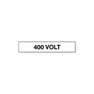 Cabur ETVIN120 Warning labels