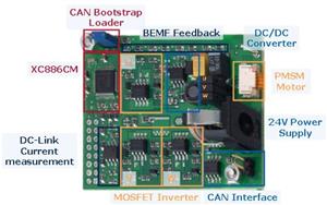 Infineon KIT_AK_XC800_FOC_V1 Turkiye