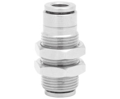 Norgren 100290800 Pneufit 10 Push-in fitting, Connector, Bulkhead, 8mm, M16x10 Turkiye