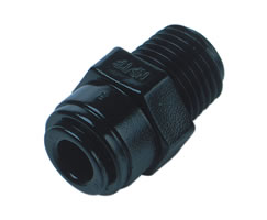 Norgren D01250818 Pneufit D Acetal push-in fitting, Adaptor, Straight taper, 8mm, R1/8 Turkiye