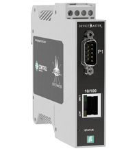 Pepperl+Fuchs ICDM-RX/MOD-DB9/RJ45-DIN Modbus Gateway 1-port DIN Rail DB9