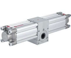 Norgren M/162040/MI/180 Rack and pinion, double acting rotary actuator, 138 Nm torque, 180° rotation